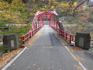 写真　上松町桟橋補修前