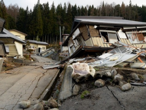 白馬村堀ノ内地区　被害状況写真