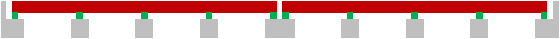 あずみの橋　側面図