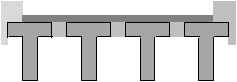 中央橋　断面図