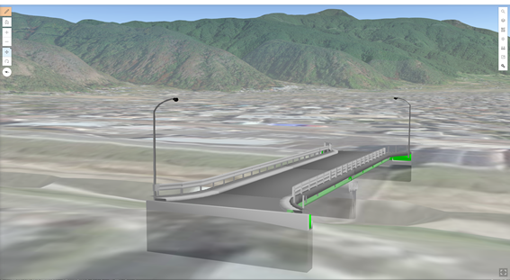 橋梁の3Dモデル