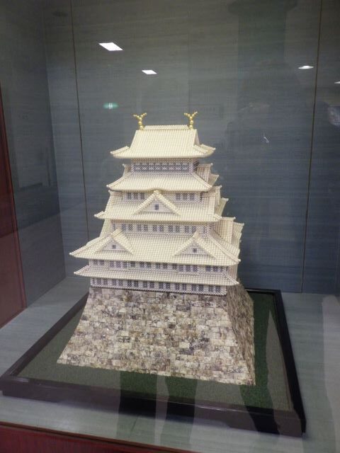 真珠でつくられたお城