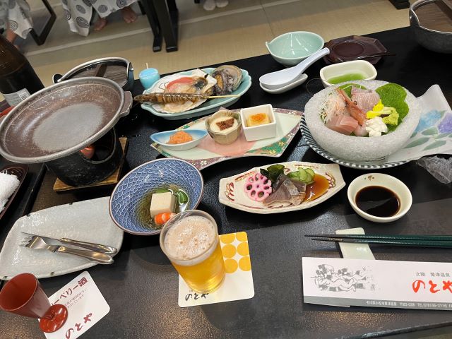 夕食