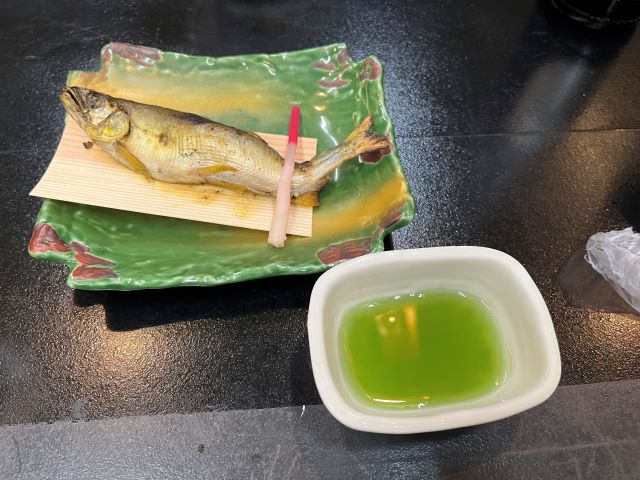鮎の塩焼き、再び