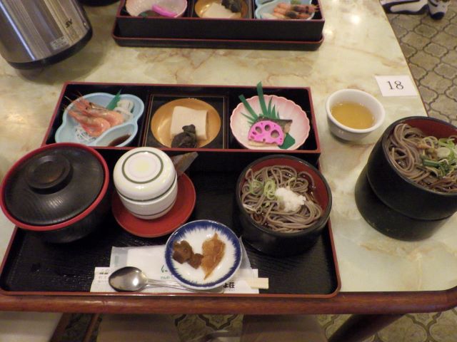 ほっきょ荘昼食