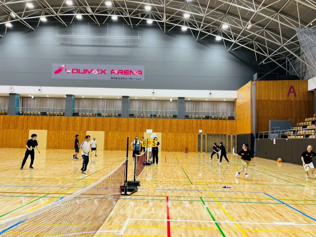 ピックルボールの様子